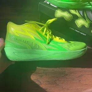 Puma | Shoes | Lamelo Ball 2 Slime Size 3 Used Twice | Poshmark display picture 3